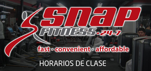 Horarios de Clases Snap Fitness